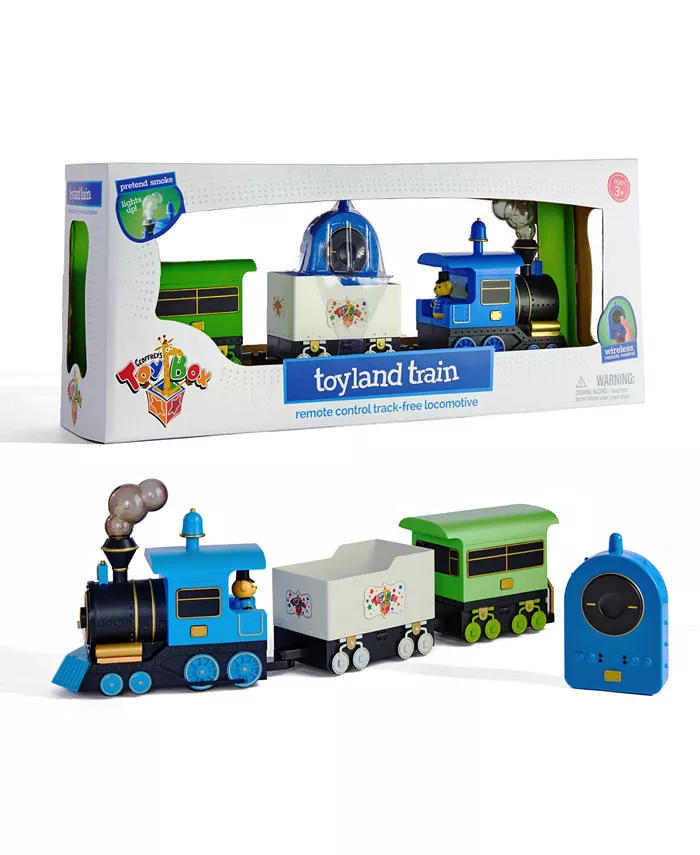 Geoffrey's Toy Box RC Toyland Train with Lights and Sounds Set， Created for Macy's - Mycitystee