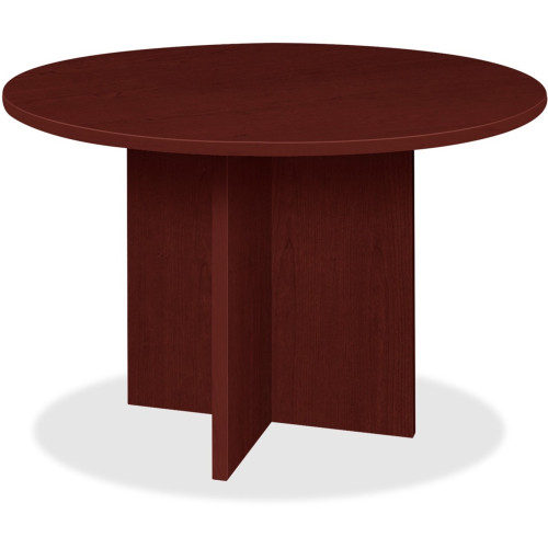 Lorell Prominence Round Laminate Conference Table (PT42RMY) - Mycitystee