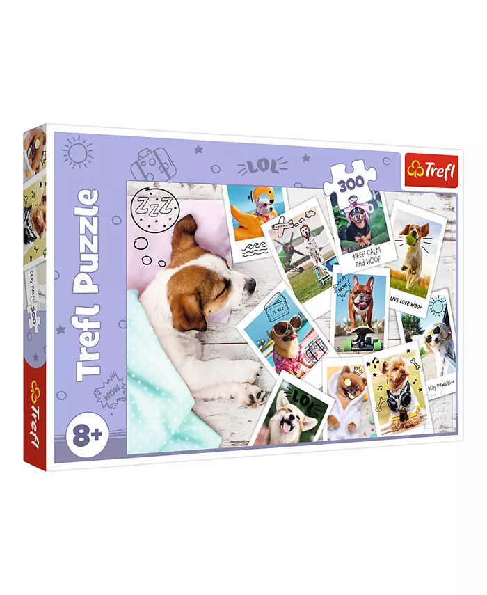 Trefl Red 300 Piece Kids Puzzle- Holiday Pictures or Trefl - Mycitystee