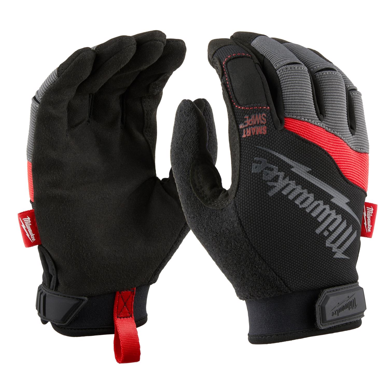 Milwaukee Performance Work Gloves Black/Red L 1 pair - Mycitystee