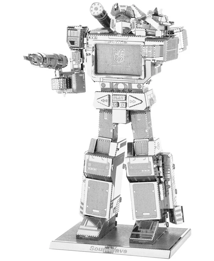 Fascinations Metal Earth 3D Metal Model Kit - Transformers Soundwave - Mycitystee