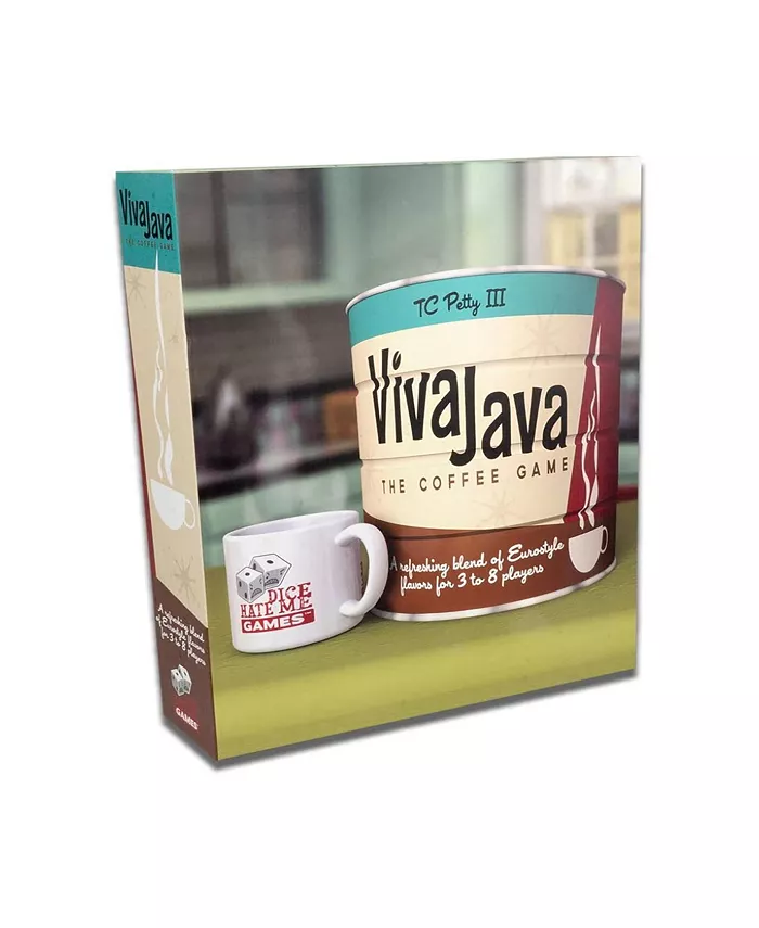 Greater Than Games Viva Java the Coffee Game Social Boardgame - Mycitystee