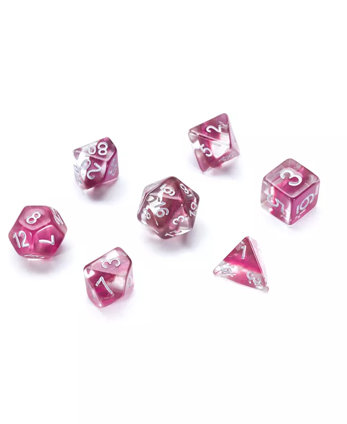 Gatekeeper Games Neutron Wine Dice Set， 8 Pieces - Mycitystee