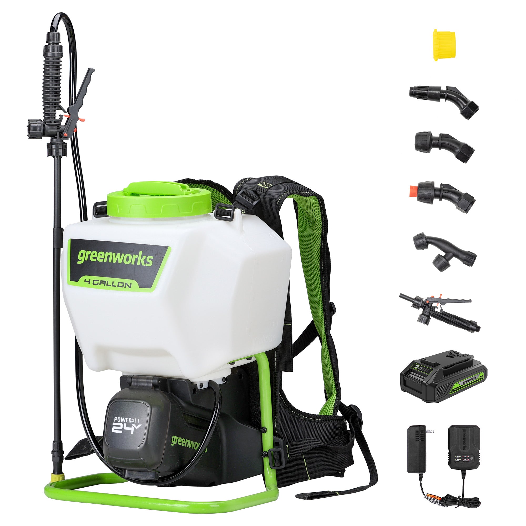 24V Cordless Battery Backpack Sprayer w/ 2.0Ah Battery  Charger - Mycitystee