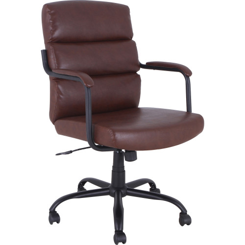 Lorell SOHO Collection High-back Leather Chair (68572) - Mycitystee