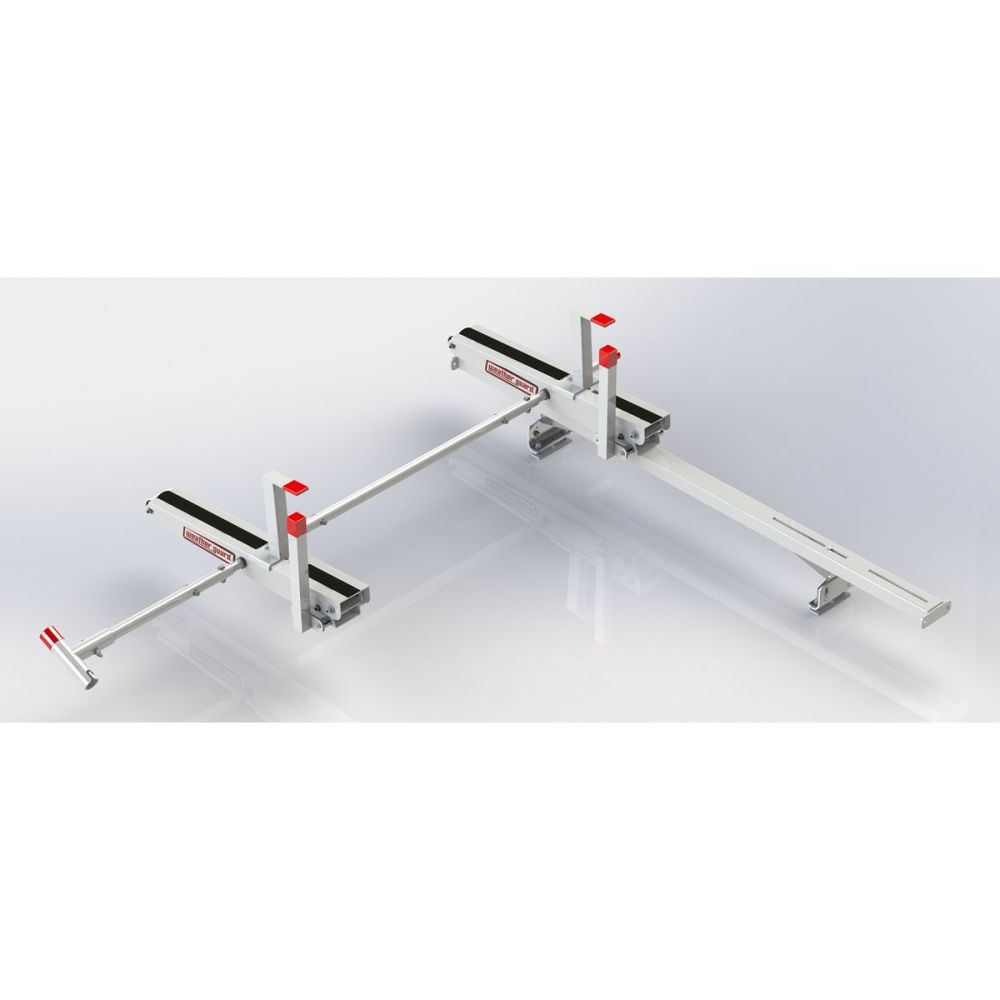 EZGLIDE2 Fixed Drop-Down Ladder Kit w/Cross Member, Compact - Mycitystee