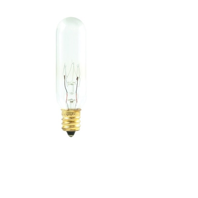 Bulbrite Pack of (25) 25 Watt Dimmable Clear Appliance， Amusement T6 Candelabra (E12) Incandescent Bulb - 25 Watt - Mycitystee