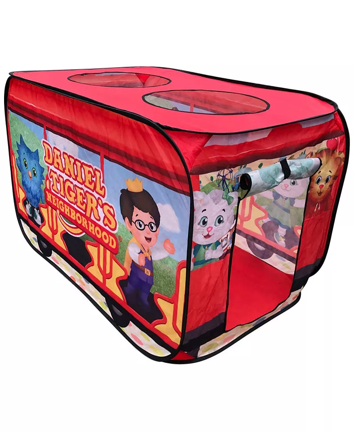 MandM Sales Enterprises Daniel Tiger's Neighborhood Trolley Pop Up Play Tent - Mycitystee