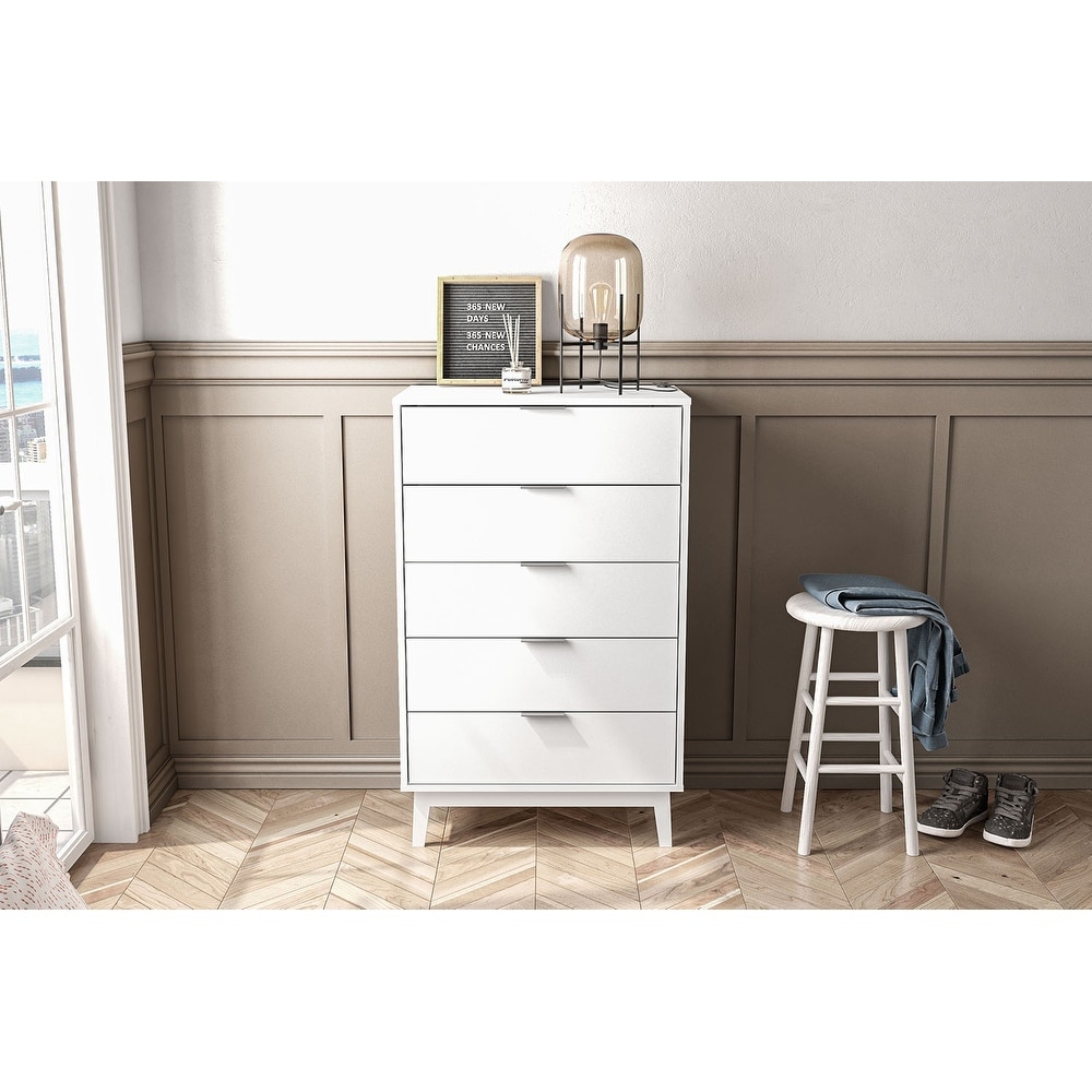 Polifurniture Victoria 5 Drawer Chest - - 35879496 - Mycitystee