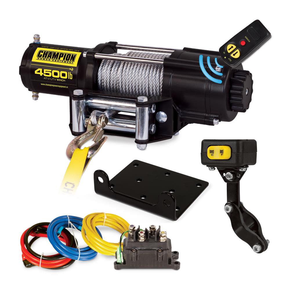 Champion 4500-l ATV/UTV Wireless Winch Kit - Mycitystee
