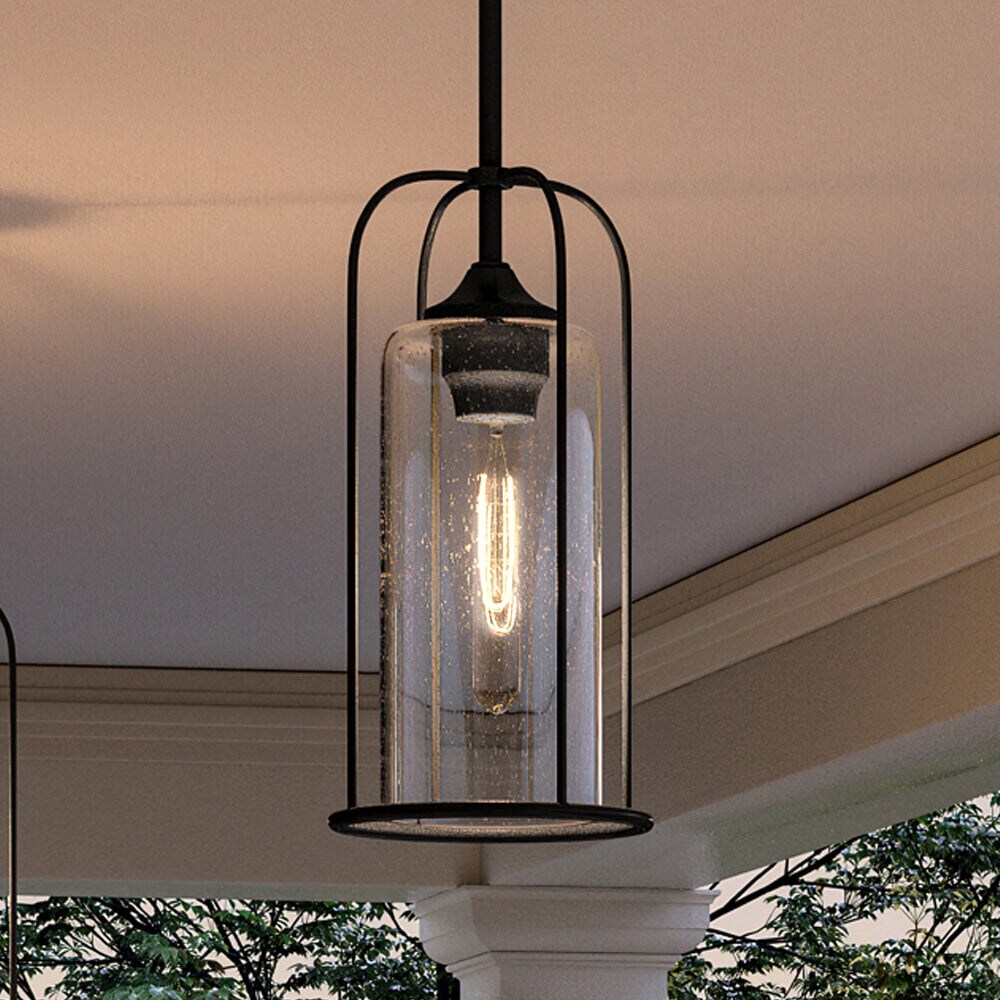 Luxury Farmhouse Outdoor Pendant， 15.375