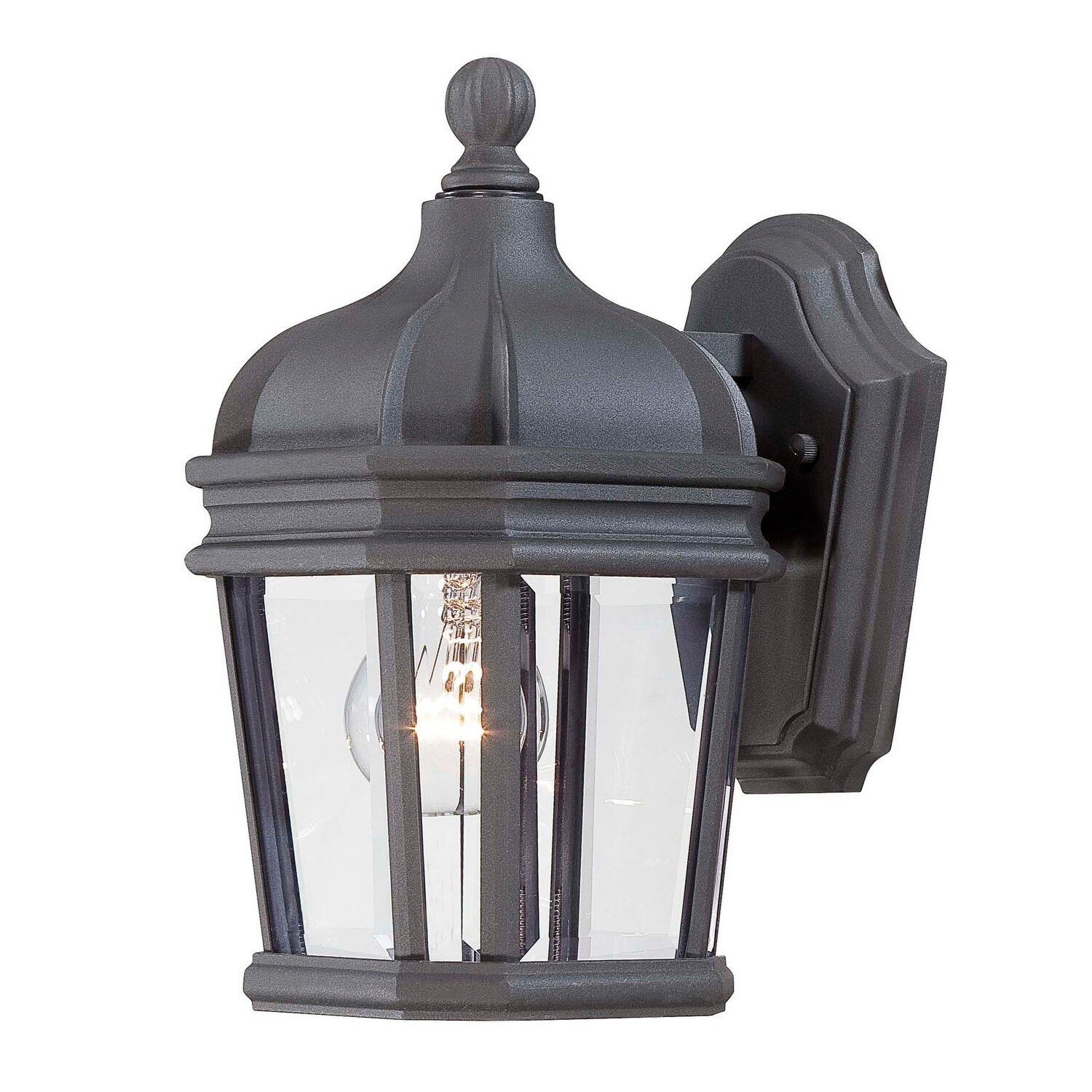 Lauriston Manor Oil Rubbed Bronze W/ Gold Highlights 1 Light Outdoor Led Wall Mount By Minka Lavery - Mycitystee