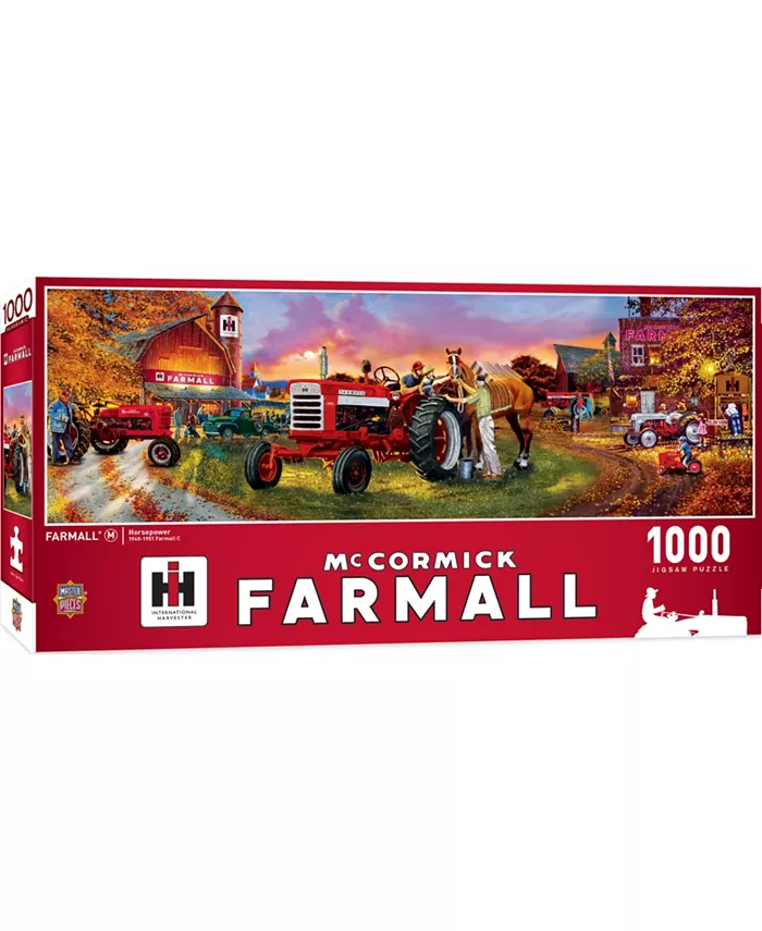 MasterPieces Puzzles Panoramic - Farmall 1000 Piece Adult Jigsaw Puzzle - Mycitystee