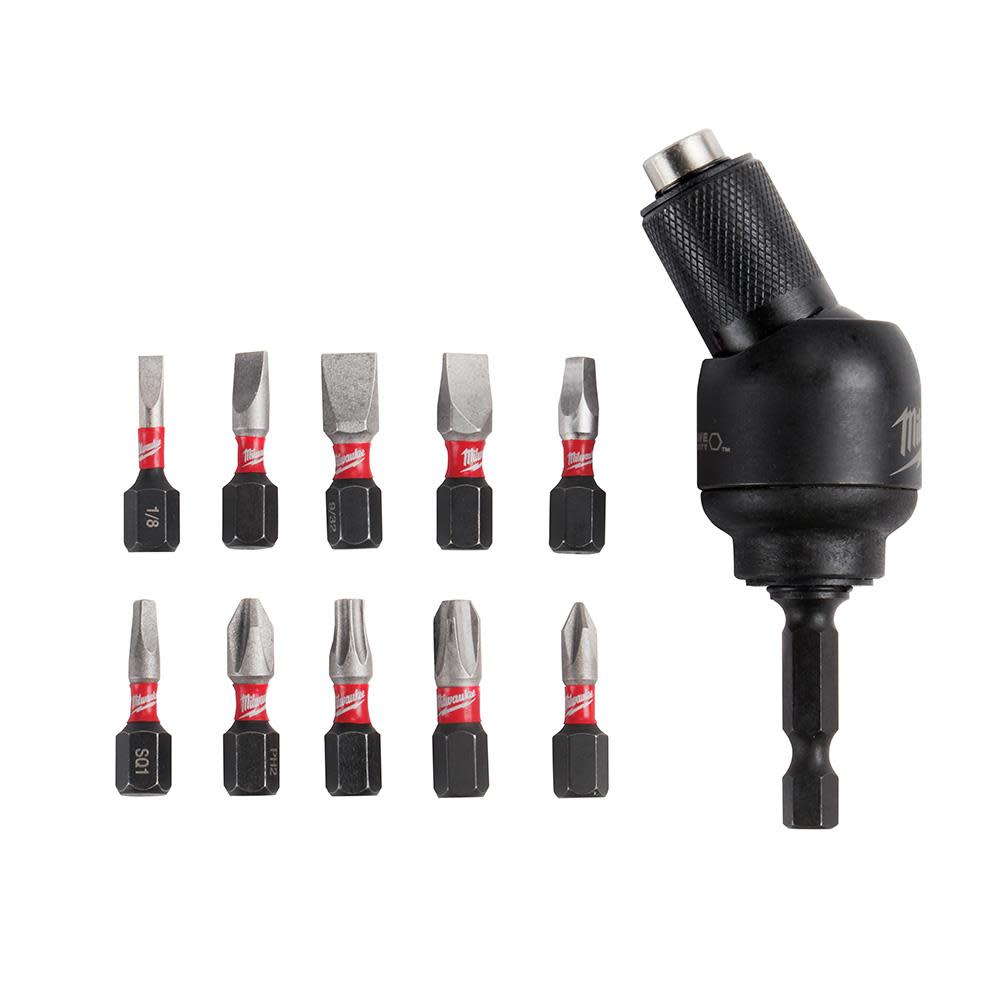 Milwaukee SHOCKWAVE 11-Piece 30 Knuckle Bit Holder 48-32-2301 from Milwaukee - Mycitystee