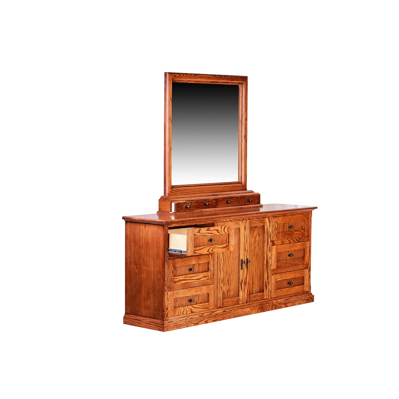 Forest Designs Mission Plain Mirror for Dressers (Mirror Only) - - 11901603 - Mycitystee