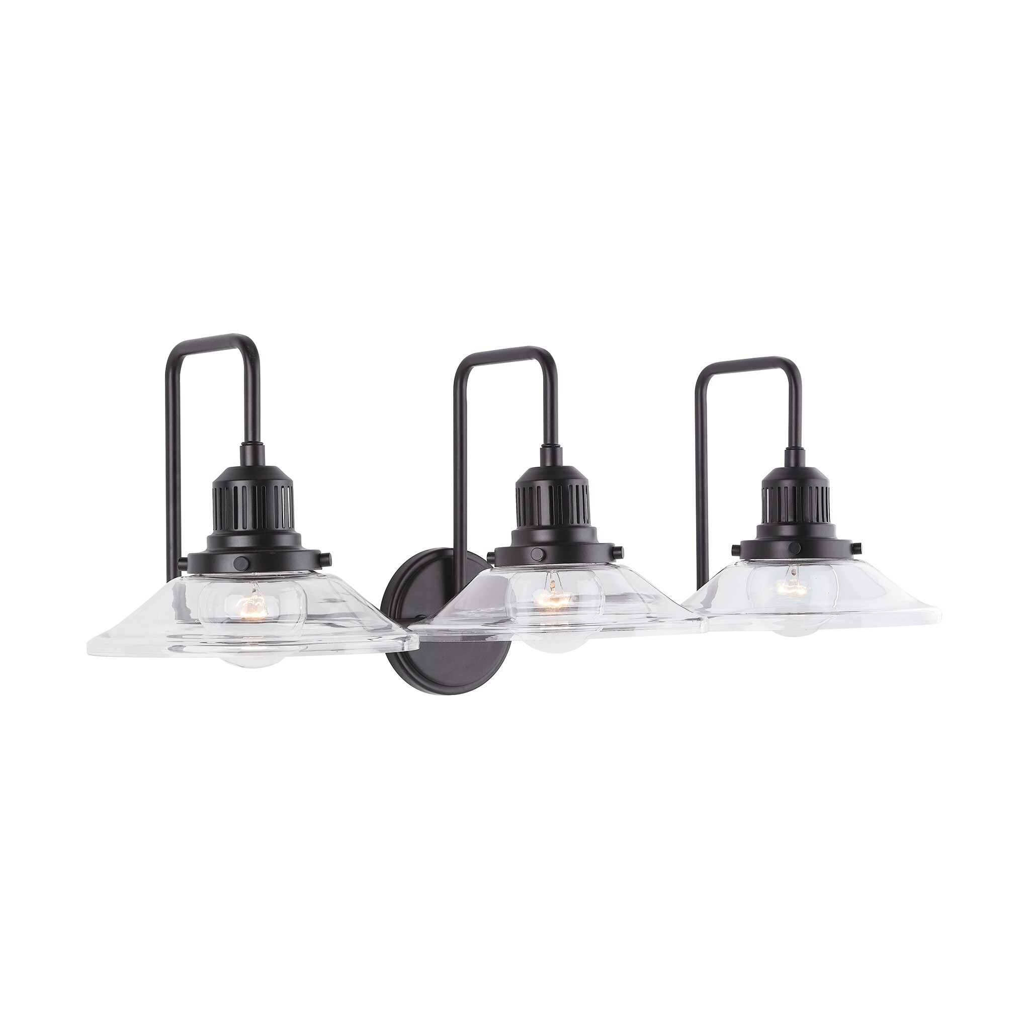 3-light Matte Black Bath/Vanity Fixture - Mycitystee