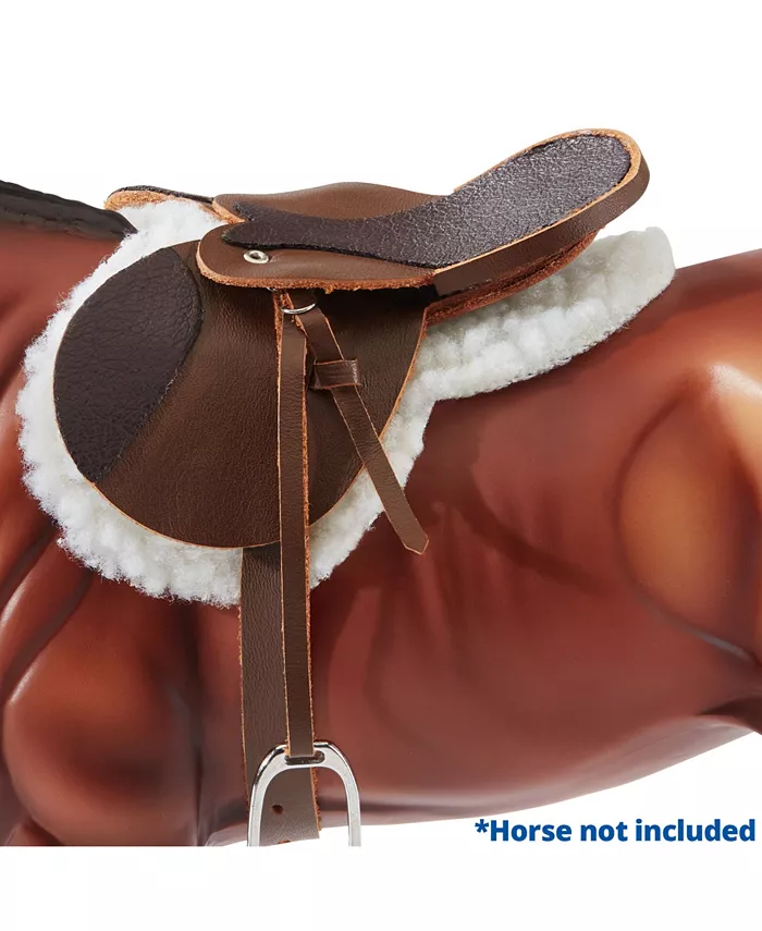 BREYER Traditional Devon Hunt Seat Saddle Horse Toy Accessory - Mycitystee