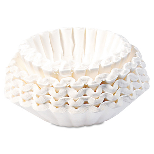BUNN Flat Bottom Coffee Filters， 12 Cup Size， 250/Pack (BCF250) - Mycitystee