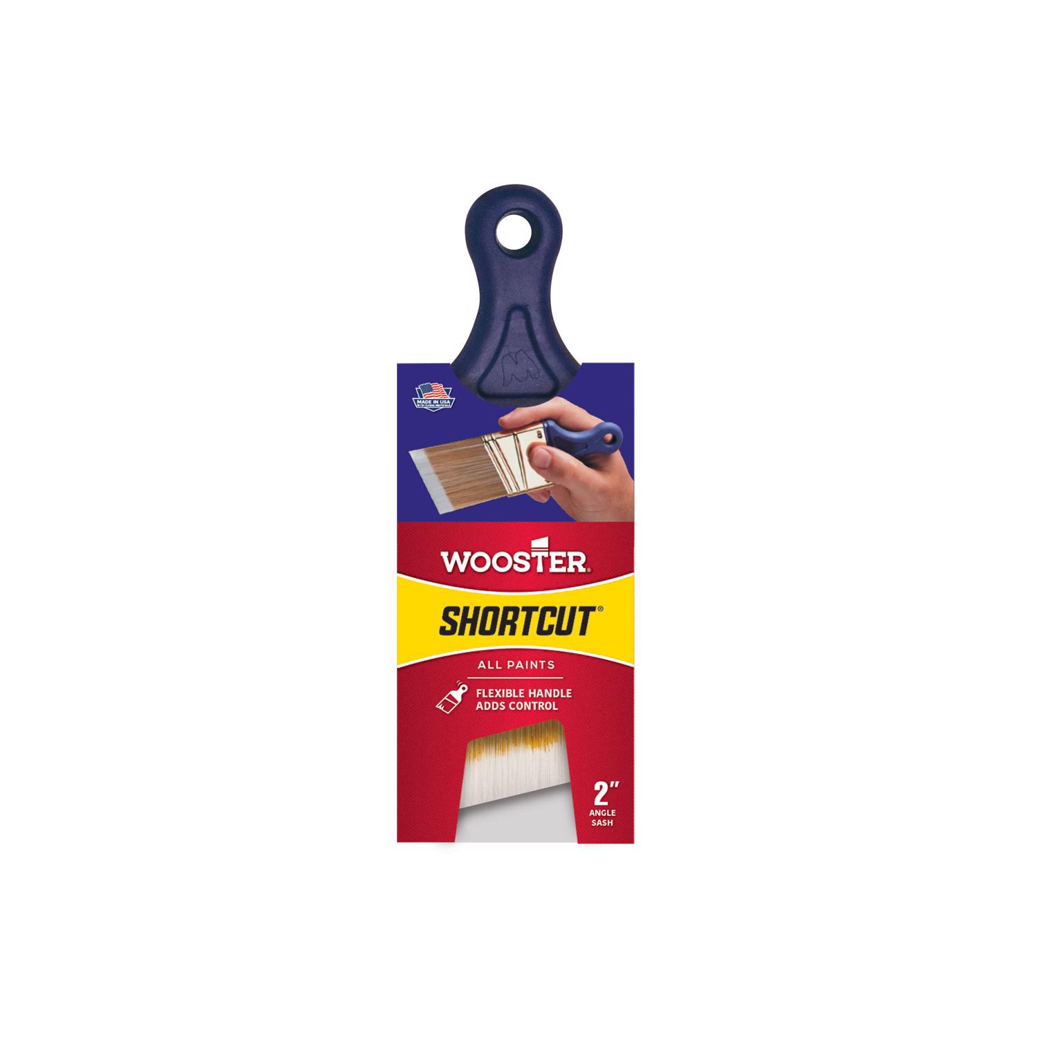 Wooster Shortcut 2 in. Angle Paint Brush - Mycitystee