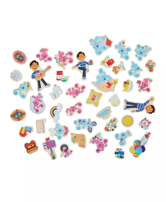Melissa and Doug Blues Clues You Magnetic Picture Game， 45 Piece - Mycitystee