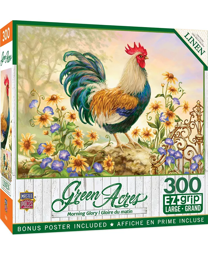 MasterPieces Puzzles Green Acres - Morning Glory 300 Piece Adult Jigsaw Puzzle - Mycitystee
