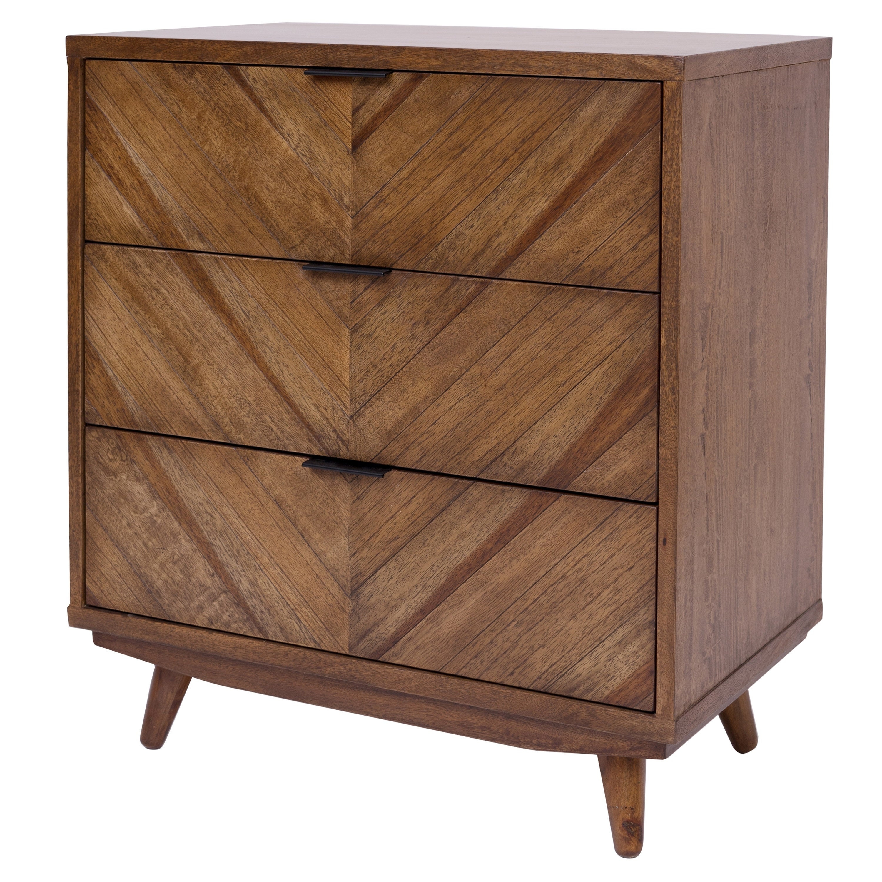 Piero Chevron Chest 3 Drawers - - 27991441 - Mycitystee