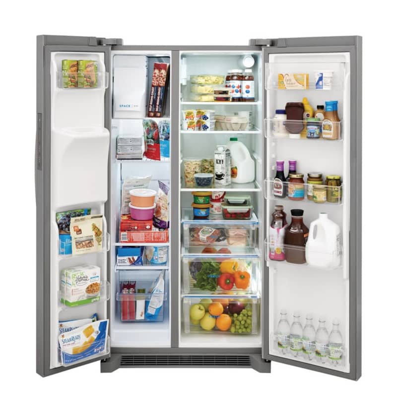 Frigidaire ADA 22.3 Cu. Ft. Stainless Steel Side-By-Side Refrigerator - Mycitystee