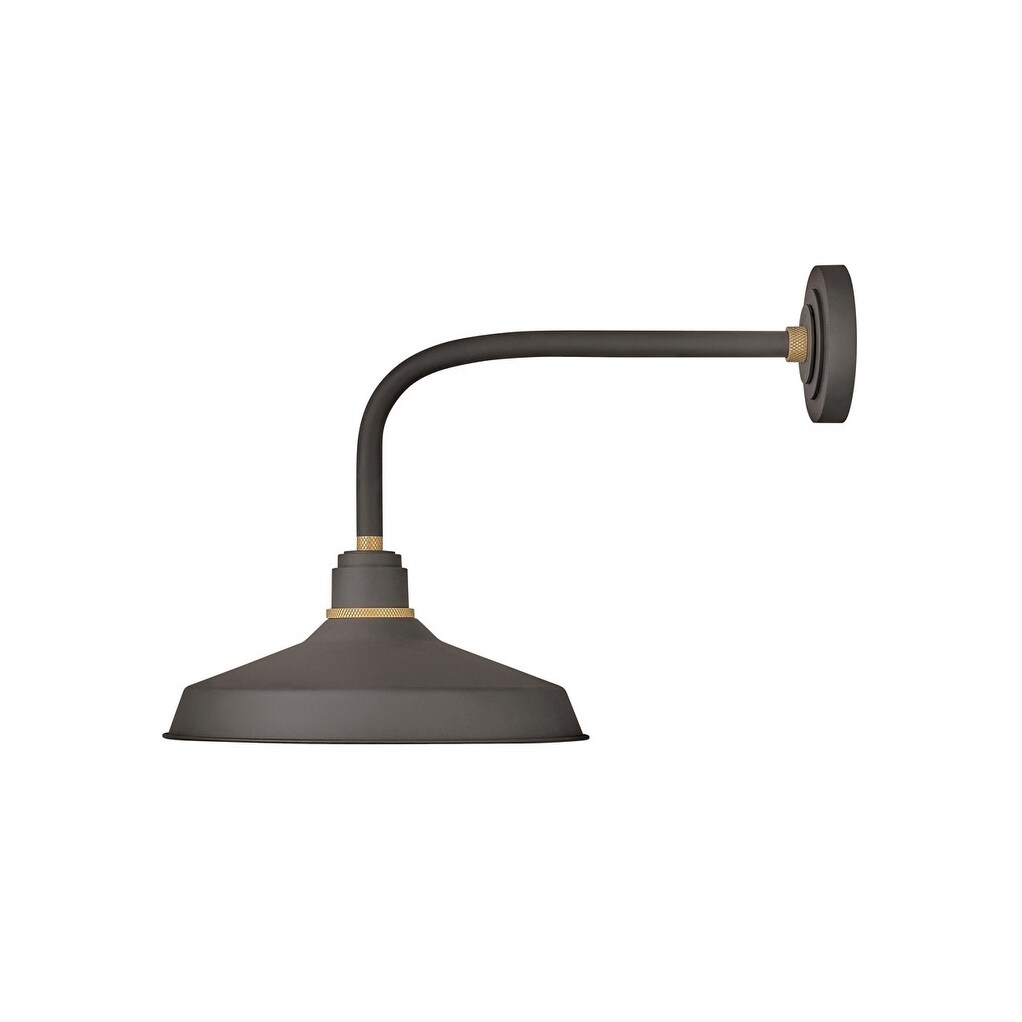 Hinkley Foundry 1-Light Outdoor Wall Mount Lantern in Museum Bronze Shopping - The Best Deals on Outdoor Barn Lights | 31585578 - Mycitystee