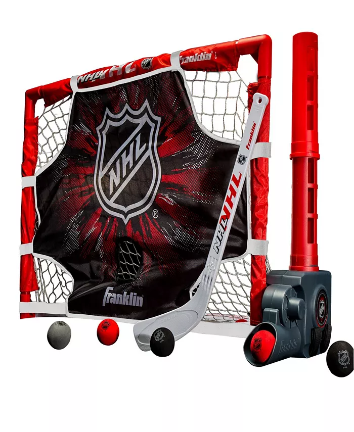 Franklin Sports Mini Hockey Automatic Passer， Goal Target Set - Mycitystee