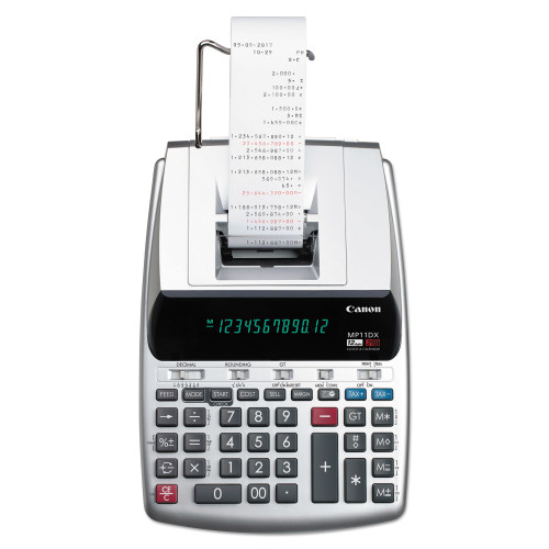 Canon MP11DX-2 Printing Calculator， Black/Red Print， 3.7 Lines/Sec (2198C001) - Mycitystee