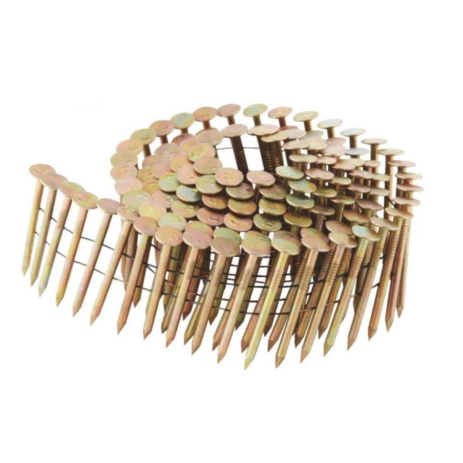 Bostitch 7/8 in. 14 Ga. Angled Coil Galvanized Roofing Nails 15 deg 7，200 pk - Mycitystee