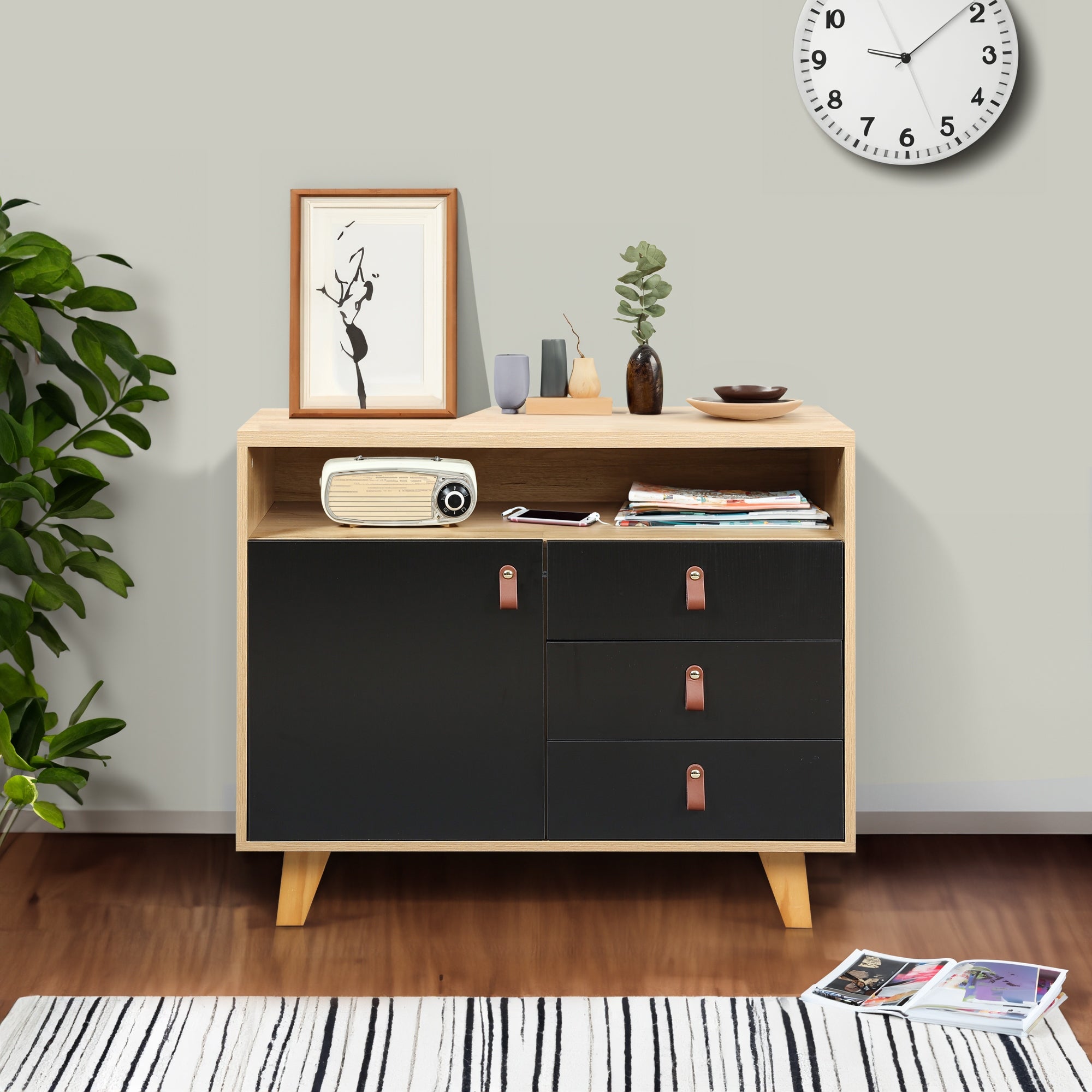 Storge cabinet dresser with PU Hold hands - - 37953530 - Mycitystee