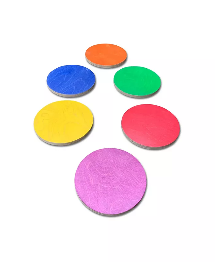 Bunny Hopkins Stepping Stones， Handmade Montessori Wooden Toy for kids - Mycitystee