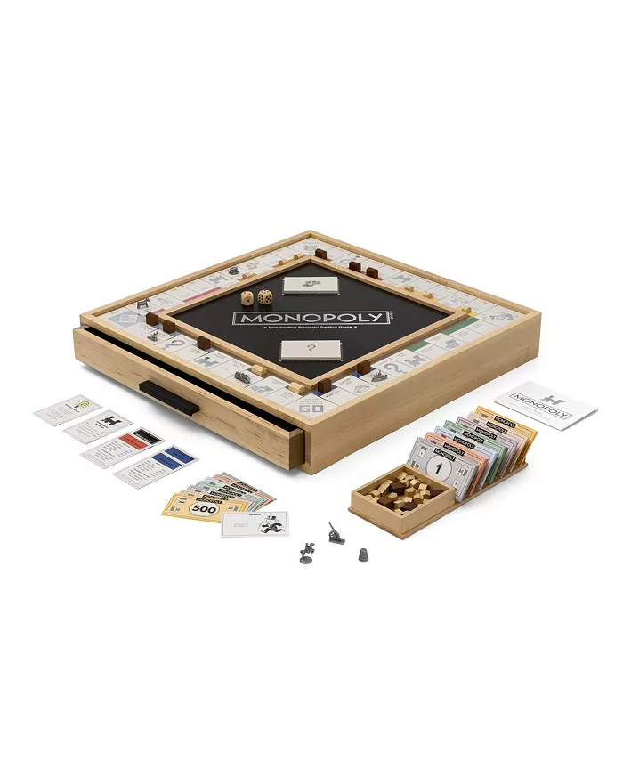 WS Game Company Monopoly Luxe Maple Edition - Mycitystee
