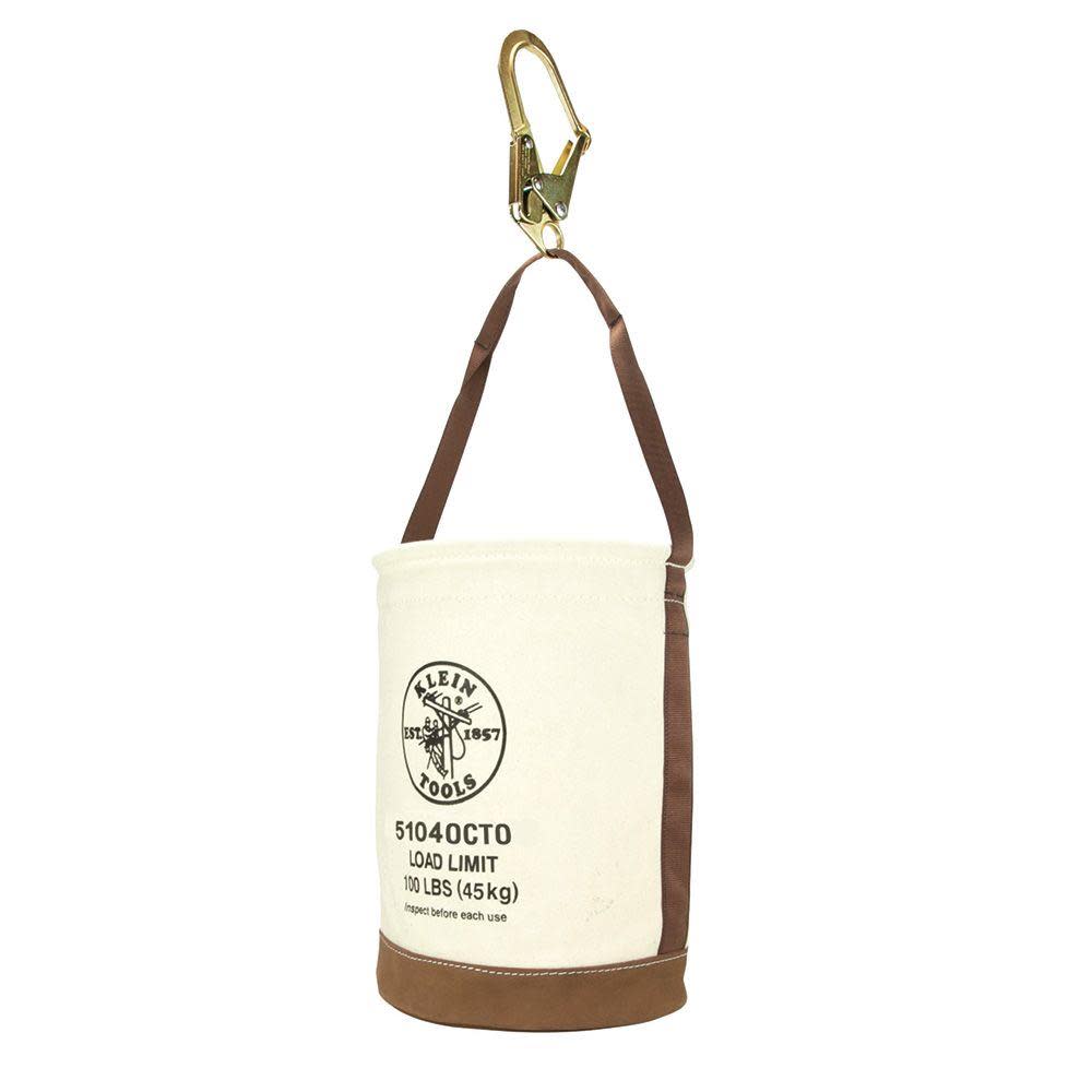 Klein Tools Leather Bottom Bucket with Connections 5104OCTO from Klein Tools - Mycitystee