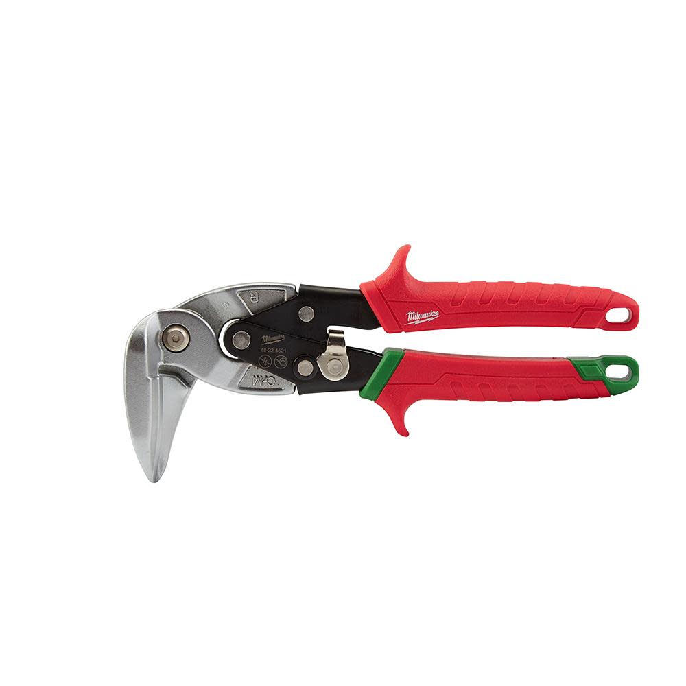 Milwaukee Right Cutting Upright Aviation Snips 48-22-4521 from Milwaukee - Mycitystee
