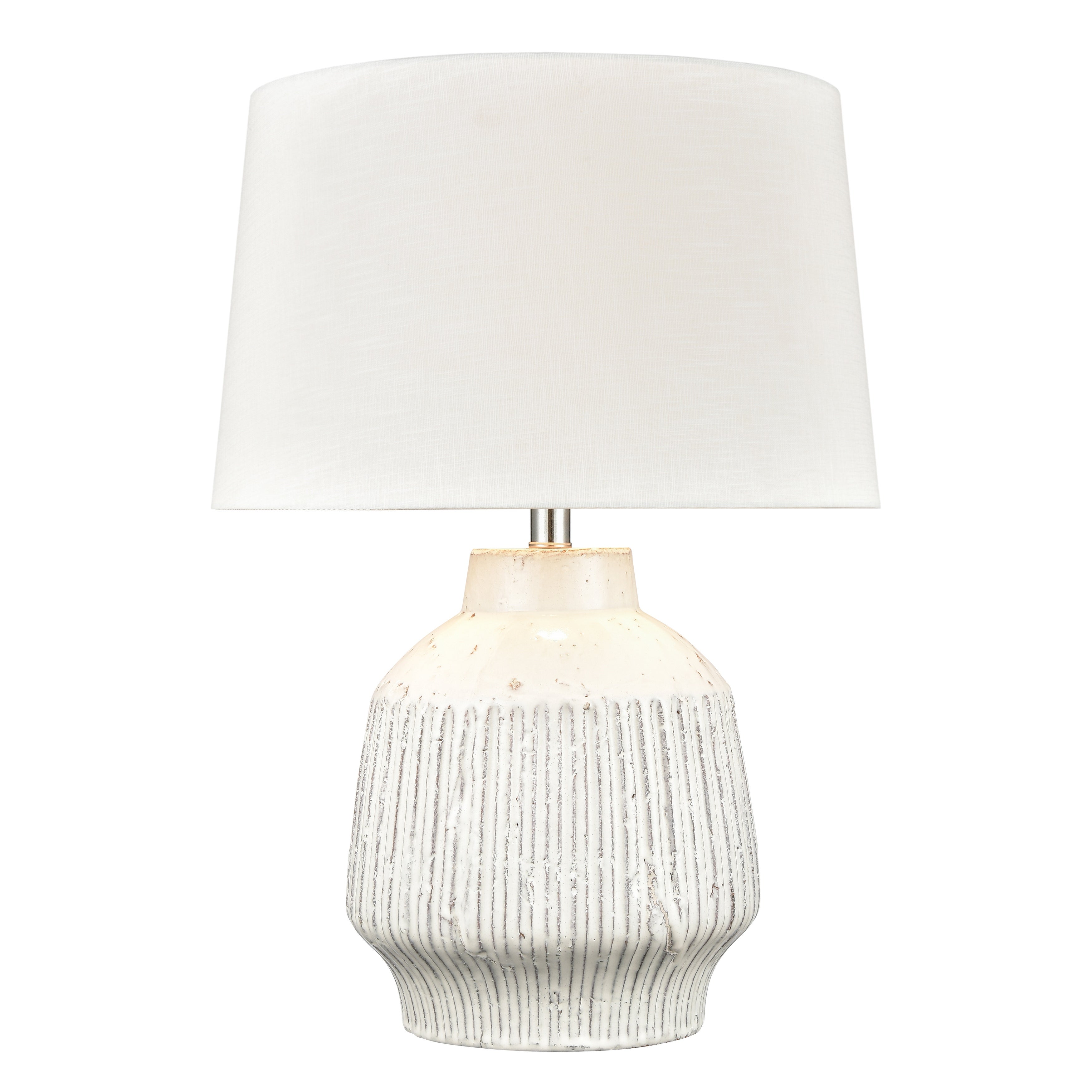 Rhoda 24'' High 1-Light Table Lamp - White - Mycitystee