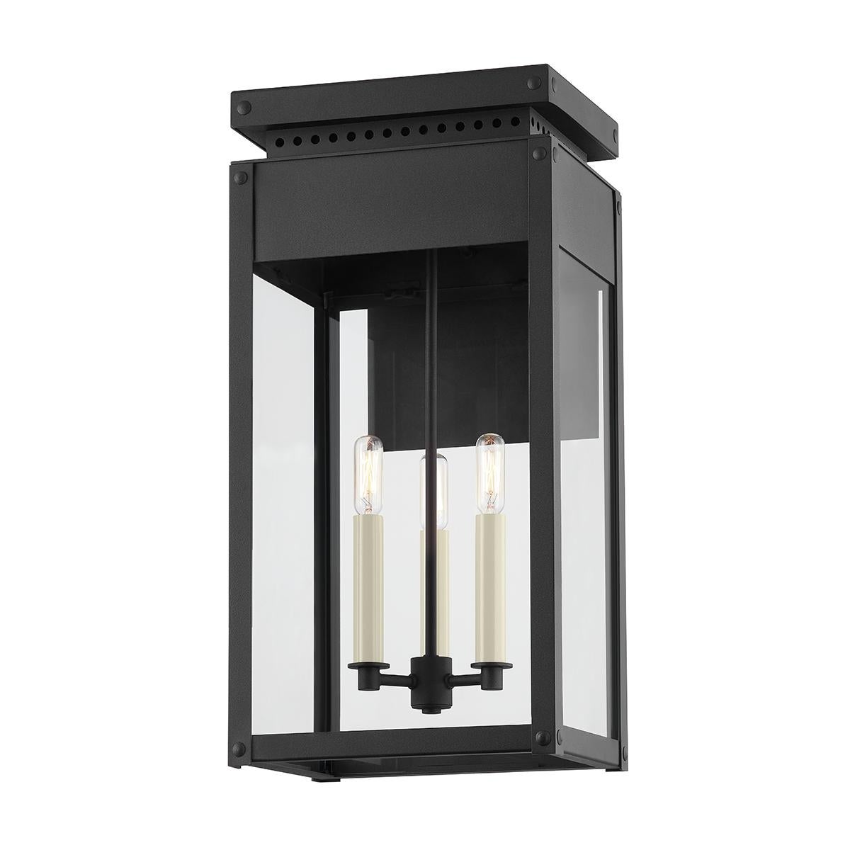 Troy-Standard Braydan 3 Light Exterior Wall Sconce - Mycitystee