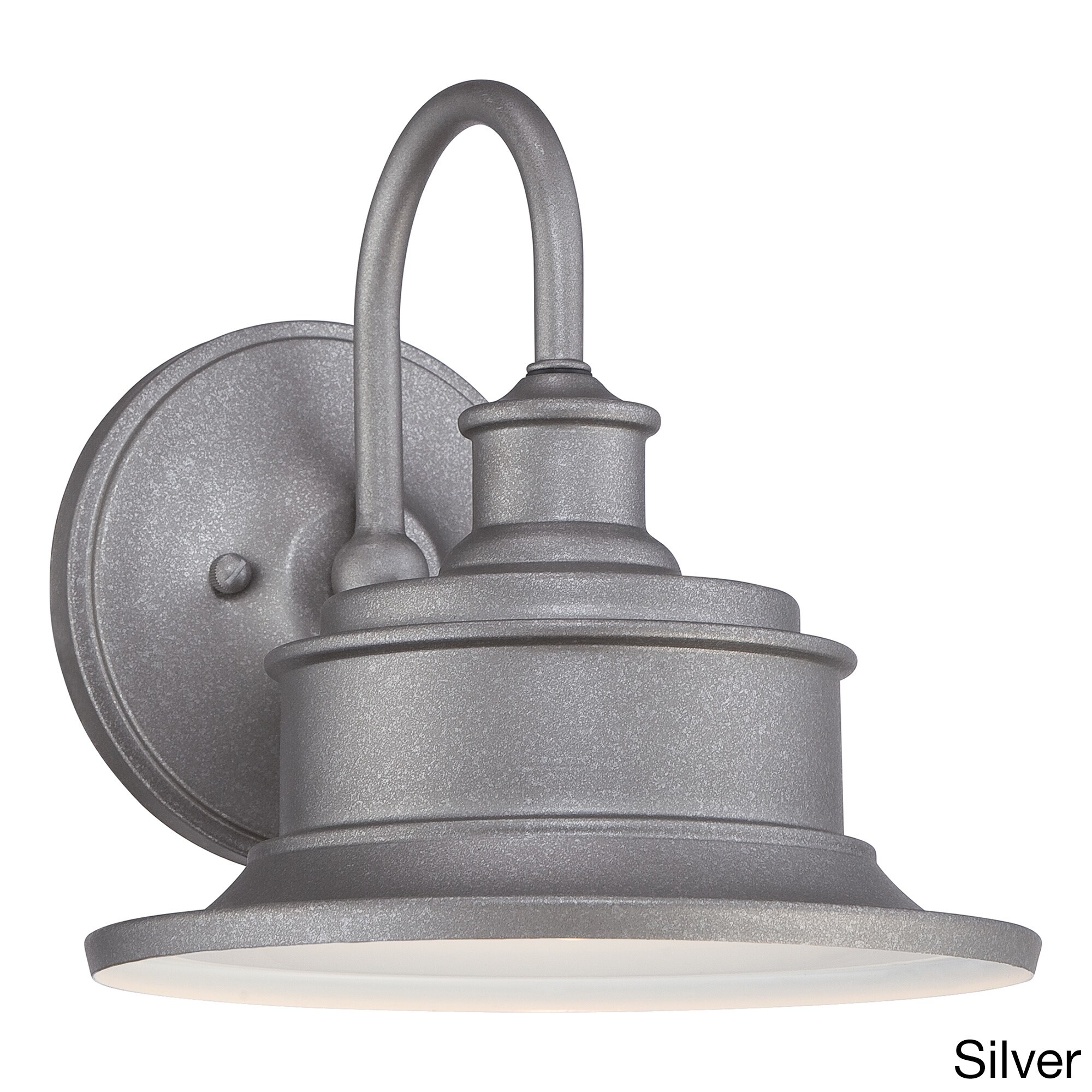 Quoizel Seaford Galvanized Medium Wall Lantern Shopping - The Best Deals on Outdoor Barn Lights | 16608932 - Mycitystee