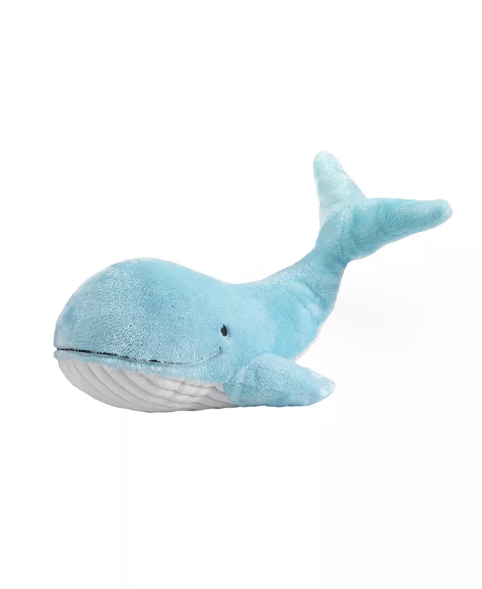 Lambs Ivy Oceania Baby Soft Blue Whale Plush Stuffed Animal Toy - Mycitystee