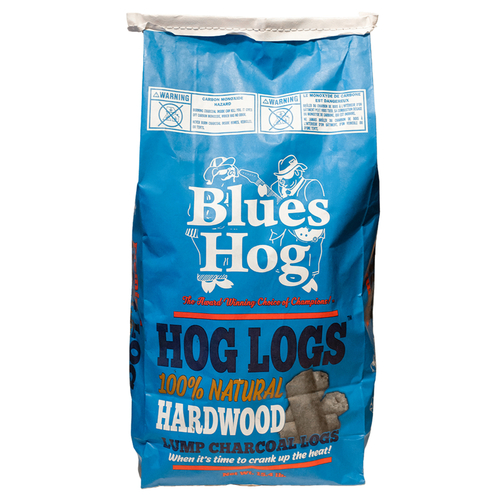 Blues Hog 90955 Lump Charcoal Hog Logs All Natural Hardwood 15.4 lb - Mycitystee