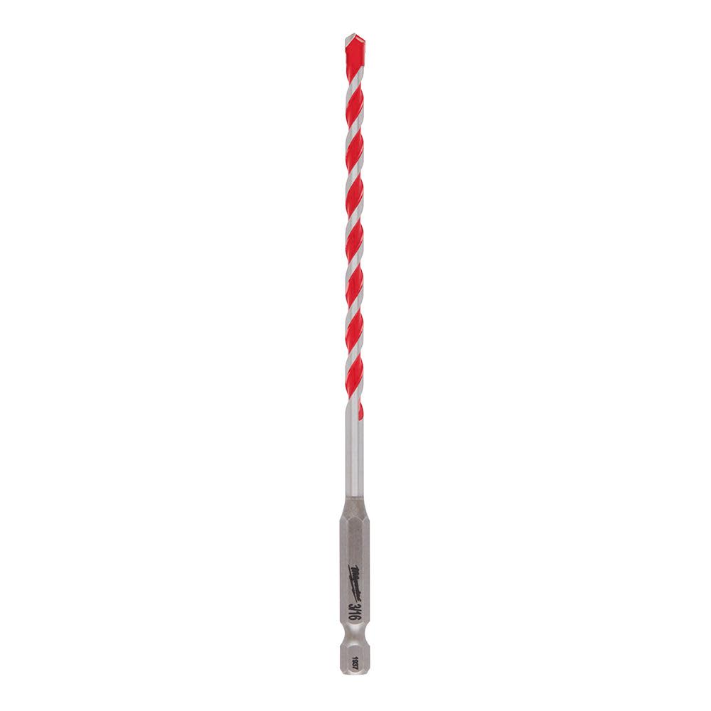 Milwaukee SHOCKWAVE Carbide Hammer Drill Bit 3/16