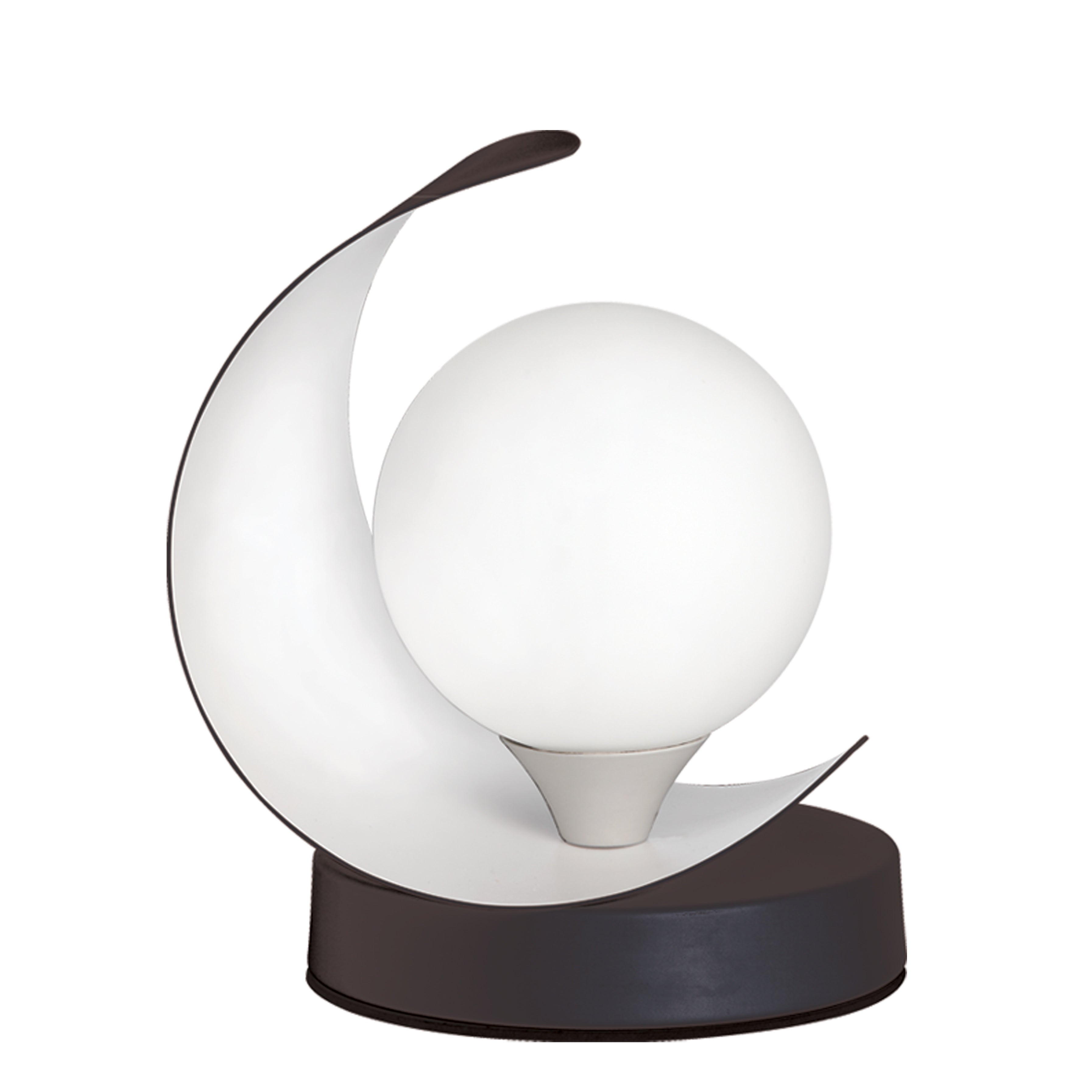 1LT Incandescent Table Lamp Matte Black Finish - Mycitystee
