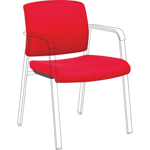 Lorell Stackable Chair Upholstered Back/Seat Kit (30949) - Mycitystee