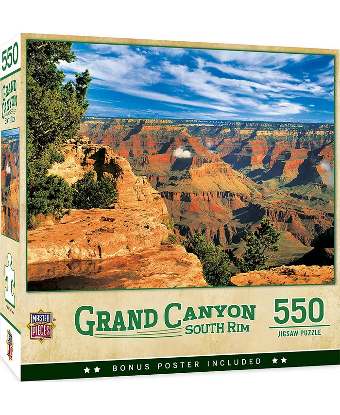 MasterPieces Puzzles National Parks - Grand Canyon South Rim 550 Piece Puzzle - Mycitystee