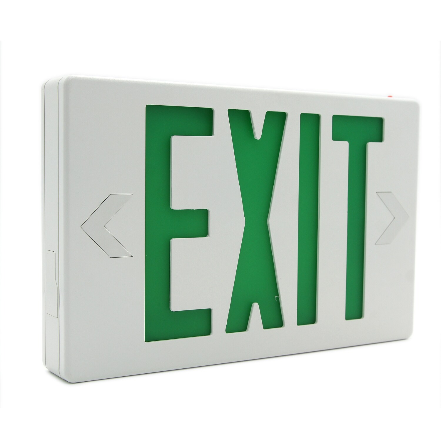 6 Pack LED Exit Sign Emergency Wall Light， Green Light - 11.61*7.48*1.73 - Mycitystee