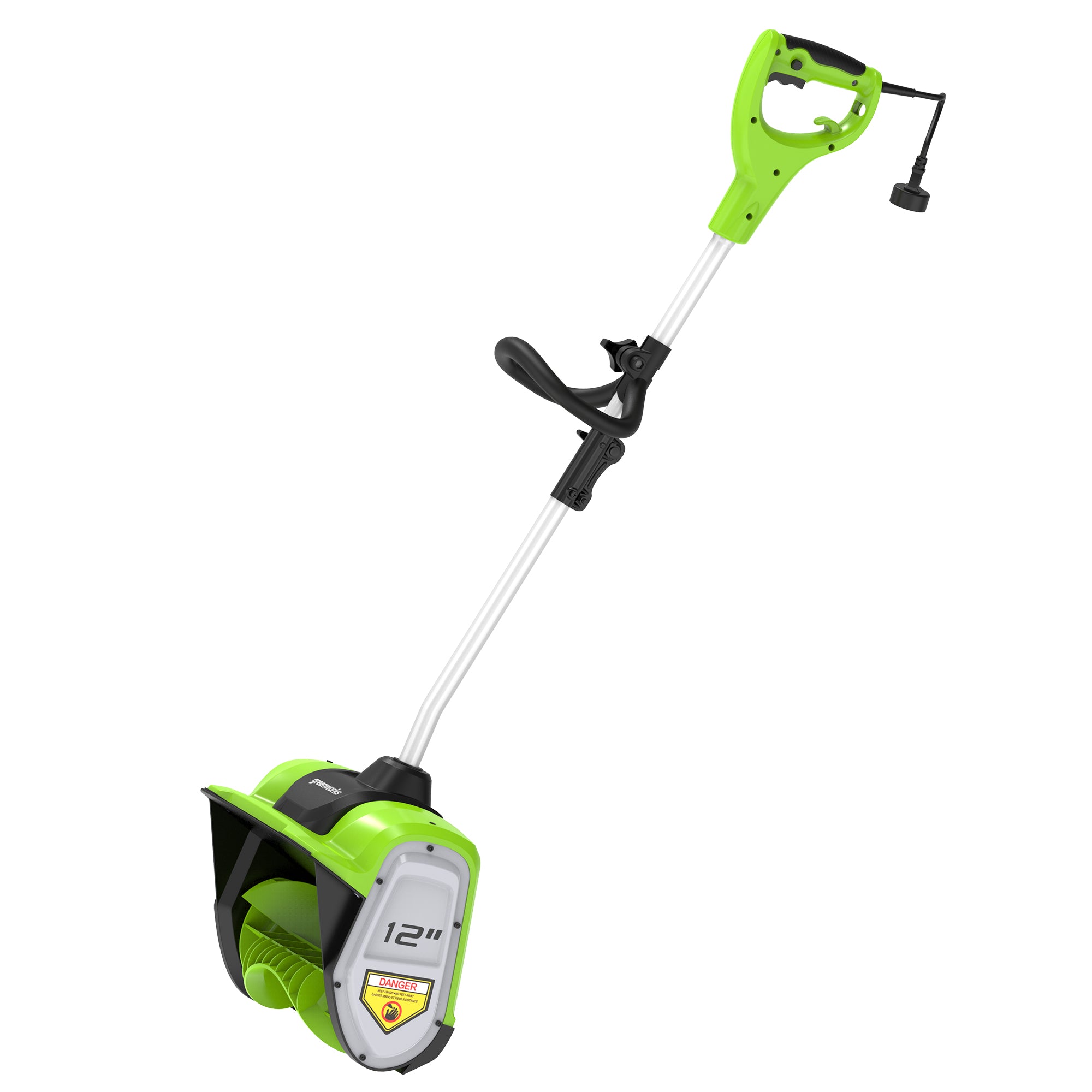 8 Amp 12-Inch Corded Electric Snow Shovel | Greenworks Tools - Mycitystee