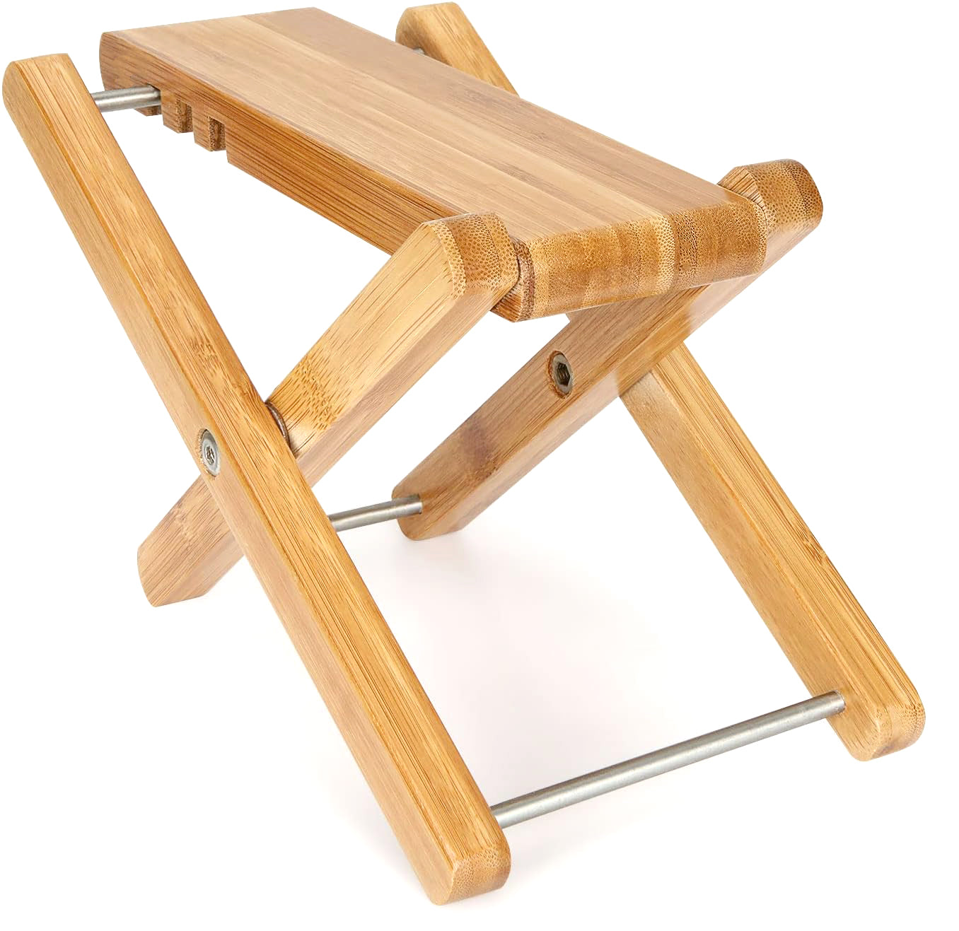 5 Core Wood Guitar Footstool/ 3-Position Height Adjustable Guitar Foot Stand/ Solid Wood Folding Footstool/ classical guitar foot stool, guitar leg su - Mycitystee