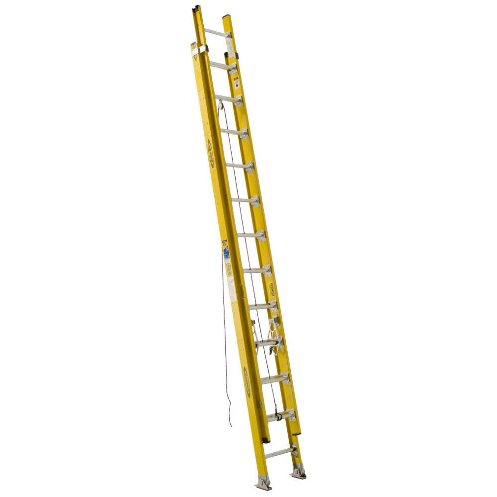 24 Ft. Type IAA Fiberglass Extension Ladder - Mycitystee