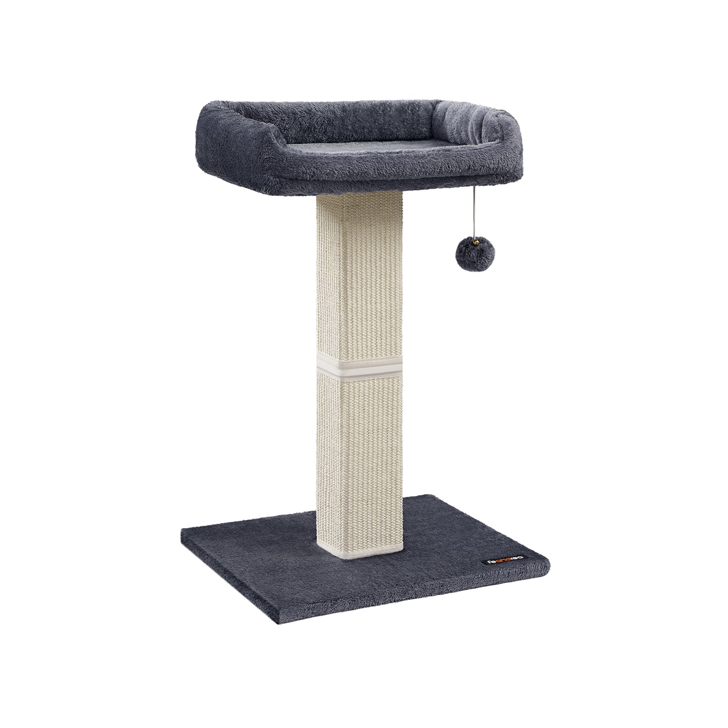 Feandrea Cat Scratching Post with Woven SisalDark Gray - Mycitystee